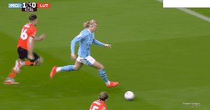 【英超】哈兰德点射 多库传射+造点 曼城5比1卢顿